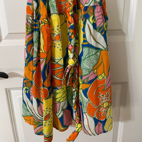 NWT J. Crew belted tropical floral dress 00 - Picture 10 of 14